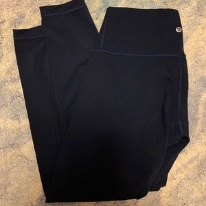 Navy blue Lululemon Leggings